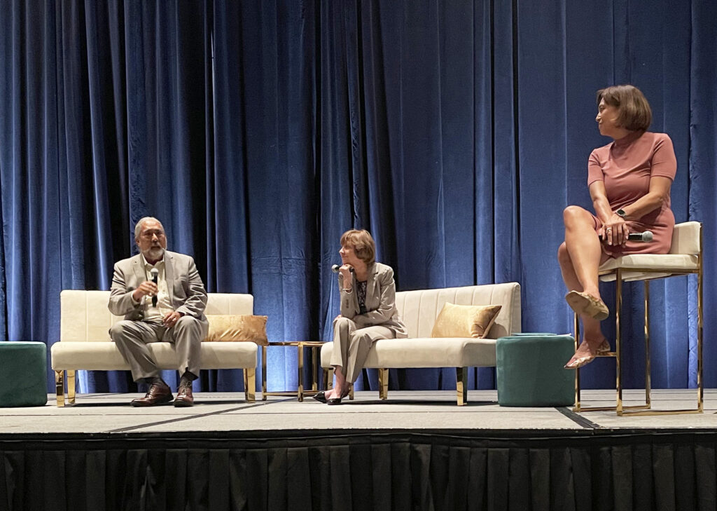 Former Secretary AG Kawamura, Secretary Karen Ross, & Claudia Bonilla Keller